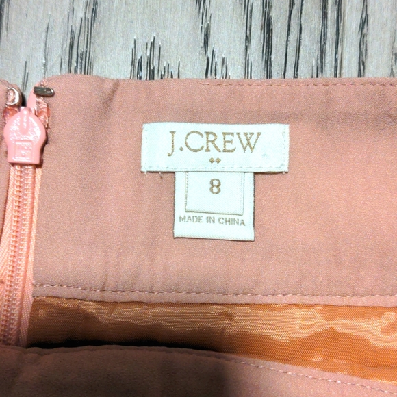 J. Crew pleated mini skirt, pale pink, size 8 - Picture 3 of 4